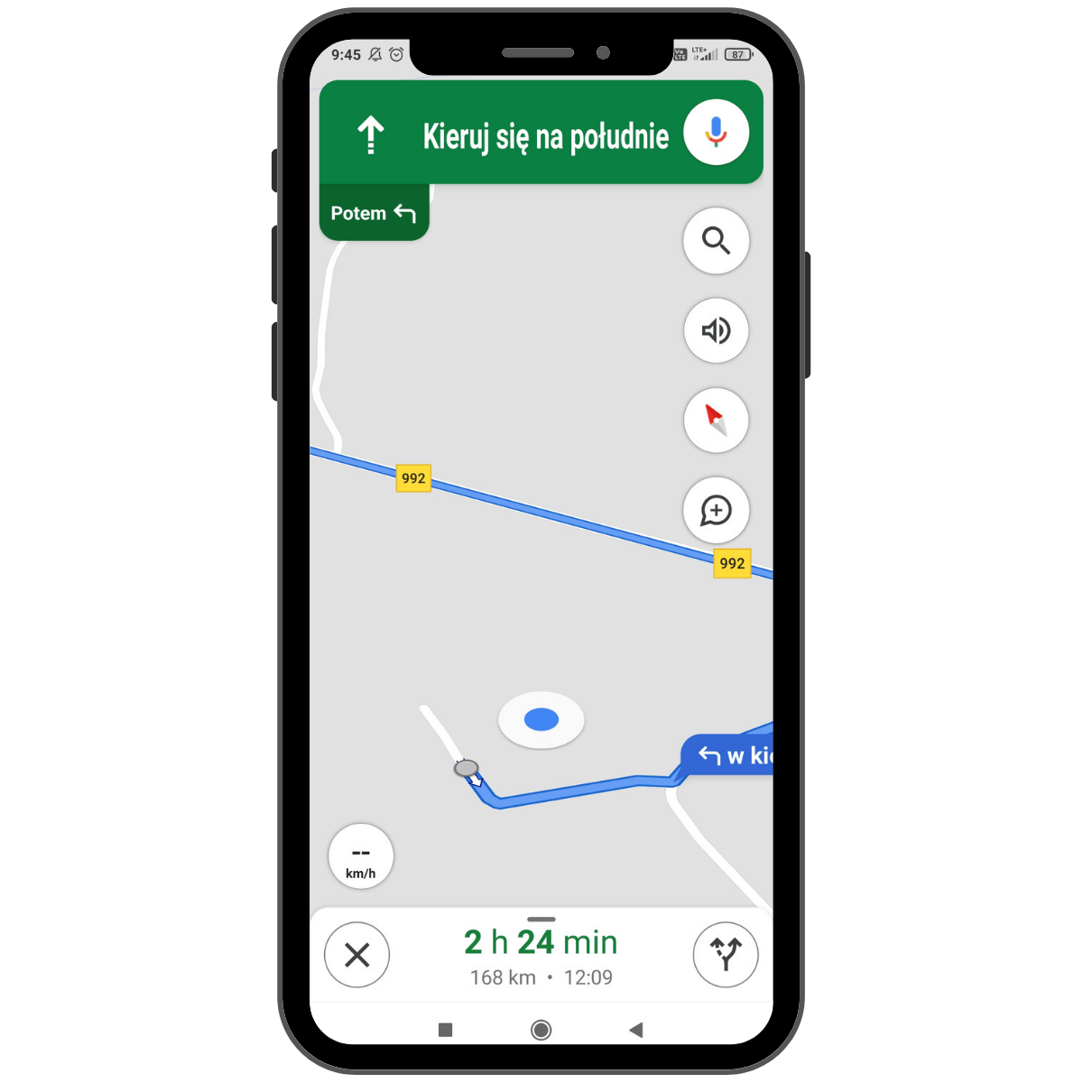 Funkcje Google Maps: Nawigacja